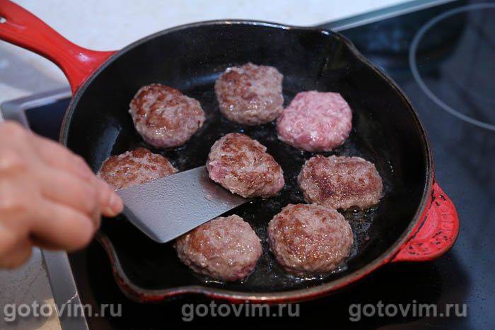 Котлети, запечені з баклажанами , Крок 05