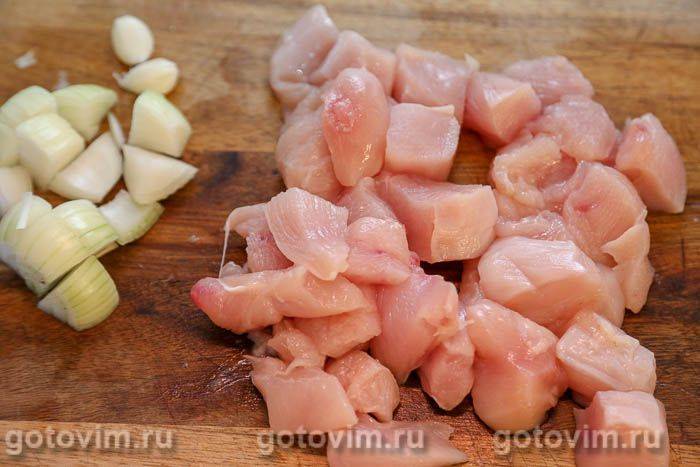 Ковбаса з курячих грудок із молоком, Крок 01