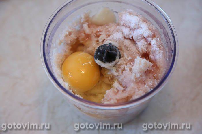 Фотографії рецепта Ковбаса з курячих грудок з молоком, 03 Ковбаса з курячих грудок із молоком, Крок 03