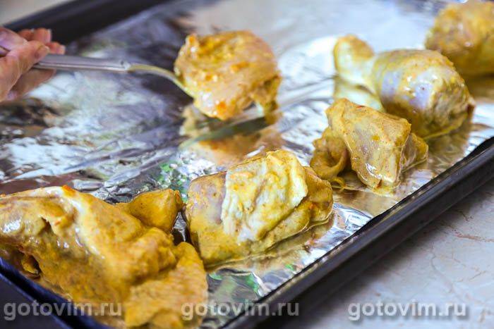 Фотографії рецепта Курка тандурі (Tandoori Chicken), 06 Курка тандурі (Tandoori Chicken), Крок 06
