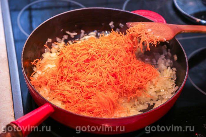 Печінкові рулетики з овочевою начинкою, Крок 06