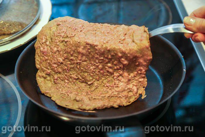 Печінкові рулетики з овочевою начинкою, Крок 07