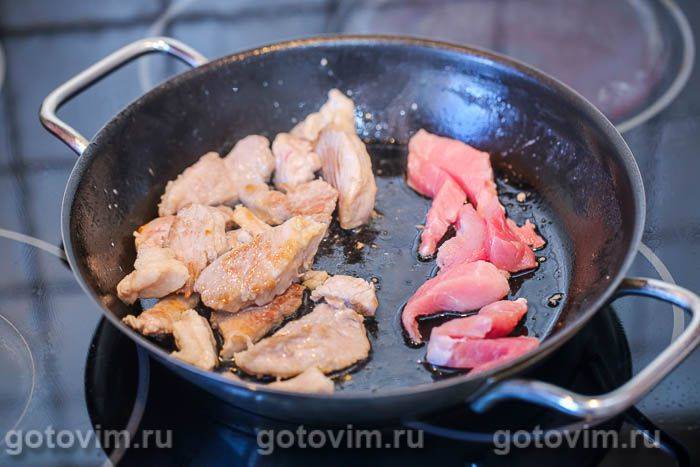 Піджарка зі свинини із солодким перцем, Крок 03