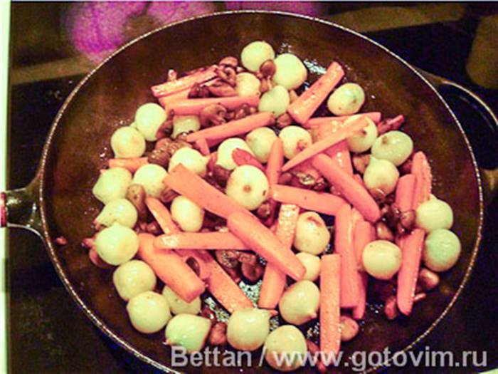 Півень у вині (coq au vin), Крок 06