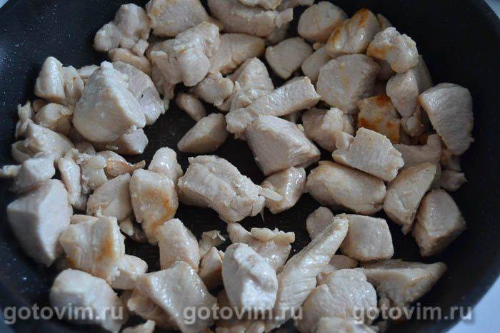 Рис із куркою в сметані, запечений у духовці, Крок 01