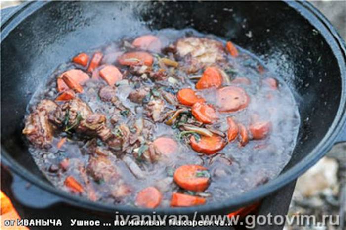 Фотографії рецепта Ушне, 06 Вушне, Крок 06