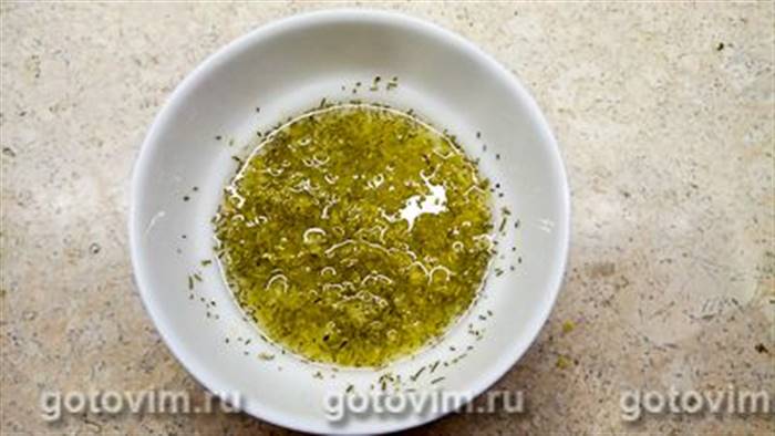 Запечена гомілка індички з часником, лимоном і розмарином (у мультиварці), Крок 04