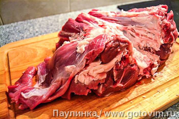 Елегантні скибочки з сідла баранчика, Крок 03