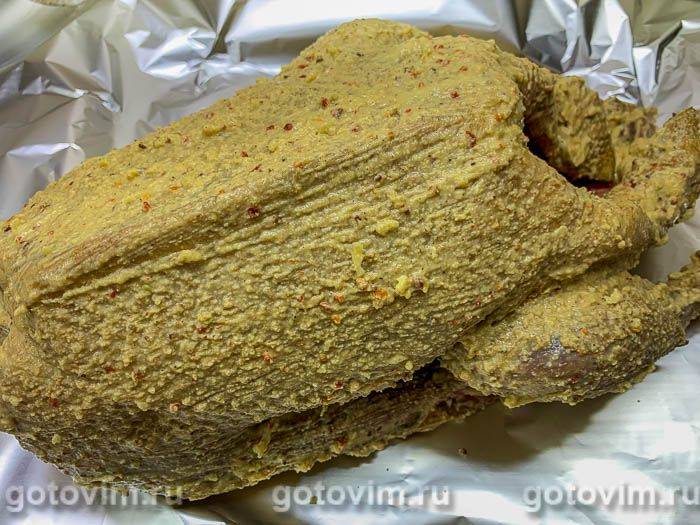 Фотографії рецепта Гусак, фарширований квашеною капустою , 03 Гуска, фарширована квашеною капустою , Крок 03