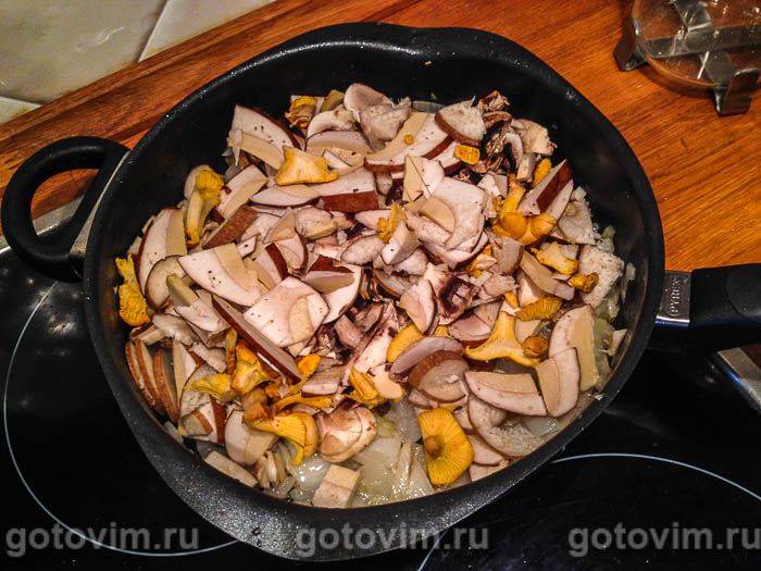 Фотографії рецепта Індичка, смажена з лісовими грибами, 06 Індичка, смажена з лісовими грибами, Крок 06