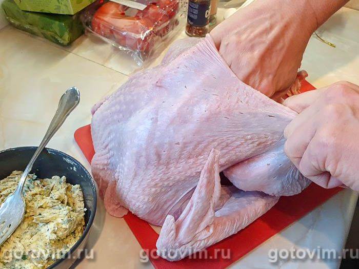 Фотографії рецепта Індичка, запечена з шавлією та часником , 02 Індичка, запечена з шавлією та часником , Крок 02
