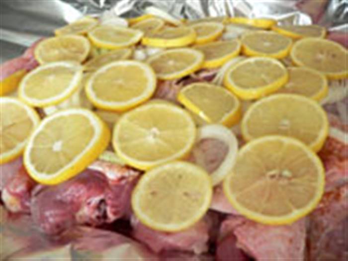 Фотографії рецепта Індокачка з лимонами, 03 Індокачка з лимонами, Крок 03