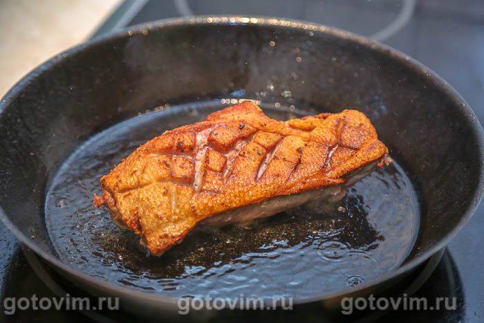 Качині грудки з яблуками в сидрі, Крок 03