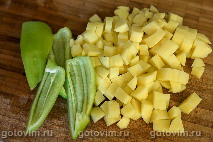 Качиний суп із буряковим бадиллям, Крок 02