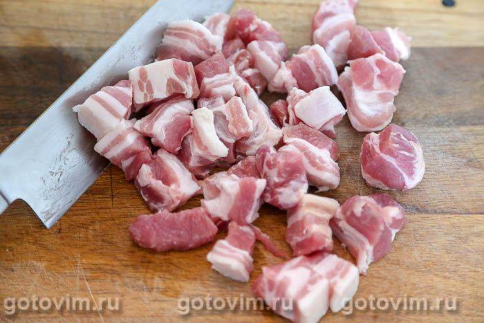 Фотографії рецепта Картопля з м'ясом і грибами в духовці, 01 Картопля з м'ясом і грибами в духовці, Крок 01