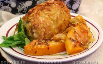 Котлета по-гомельськи з курки