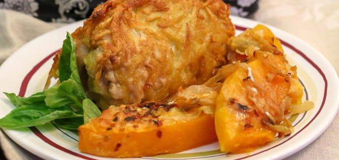 Котлета по-гомельськи з курки