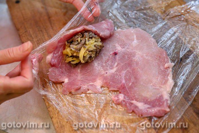Фотографії рецепта Котлета по-гомельськи з курки, 06 Котлета по-гомельськи з курки, Крок 06