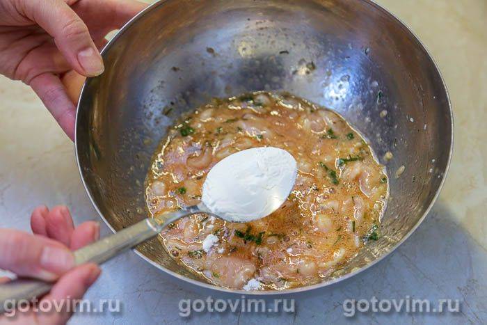 Котлети рубані з курячих грудок з томатною пастою, Крок 05