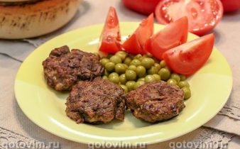 Котлети з курячого фаршу та печінки