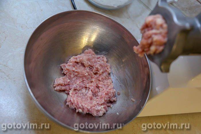 Котлети з курячого фаршу та печінки, Крок 01