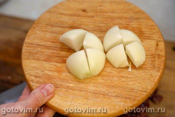 Котлети з курячого фаршу та печінки, Крок 03