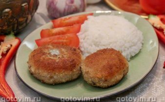 Котлети з сиром стілтон і вершковим маслом