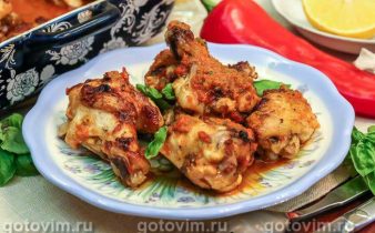 Курячі крильця в соусі пірі-пірі