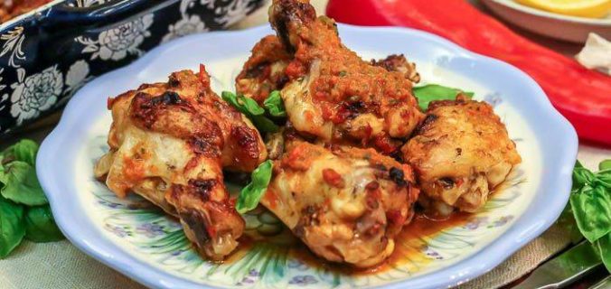 Курячі крильця в соусі пірі-пірі