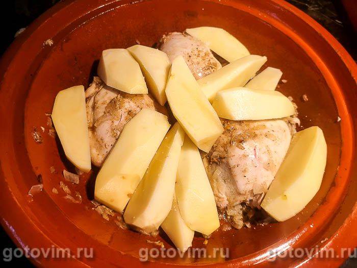 Фотографії рецепта Курка з картоплею та морквою по-корейськи у вершковому соусі, 03 Курка з картоплею та морквою по-корейськи у вершковому соусі, Крок 03