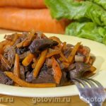 Печінка у винному соусі з коричневим цукром