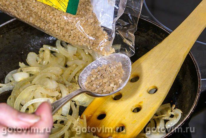 Фотографії рецепта Печінка у винному соусі з коричневим цукром, 05 Печінка у винному соусі з коричневим цукром, Крок 05