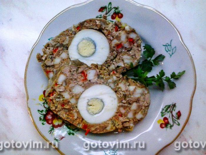 Печінкова ковбаса (печінковий сальтисон)