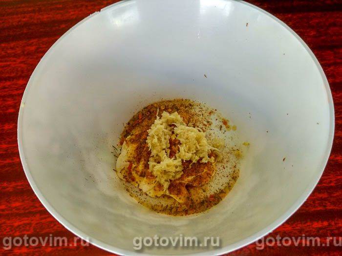 Запечена куряча грудка, шпигована солодким болгарським перцем, Крок 03
