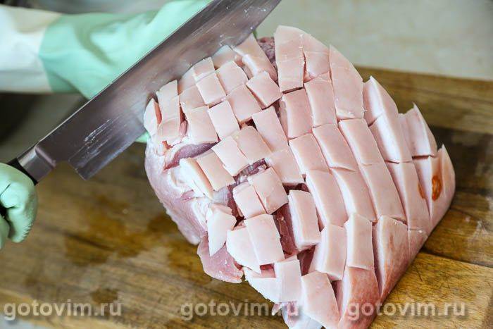 Фотографії рецепта Запечена свинина по-пуерториканськи (pernil style roast pork), 01 Запечена свинина по-пуерториканськи (pernil style roast pork), Крок 01
