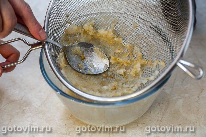 Запечена свинина з соусом із яблук із гірчицею та медом, Крок 06