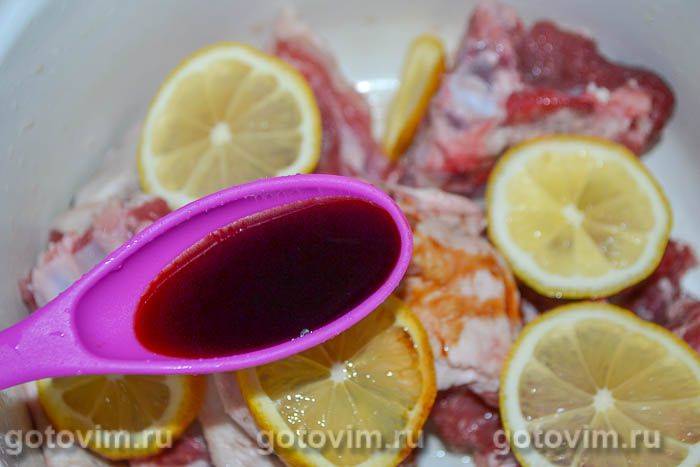 Запечені баранячі реберця з медом, Крок 03