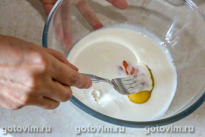 Запіканка з курячої грудки з беконом і хлібом, Крок 06