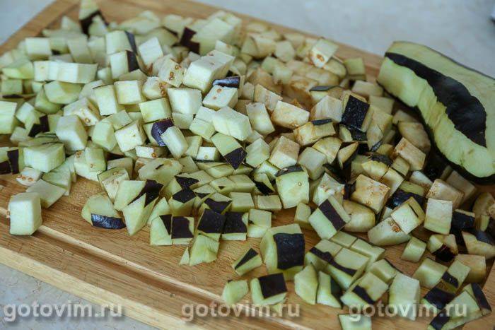 Індичка з баклажанами, Крок 02