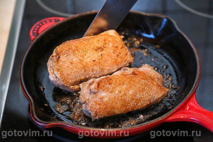 Качині грудки з соусом із калини, Крок 03