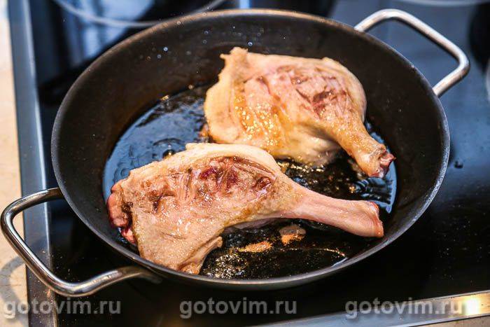 Качині ніжки в духовці, запечені під соусом барбекю, Крок 02
