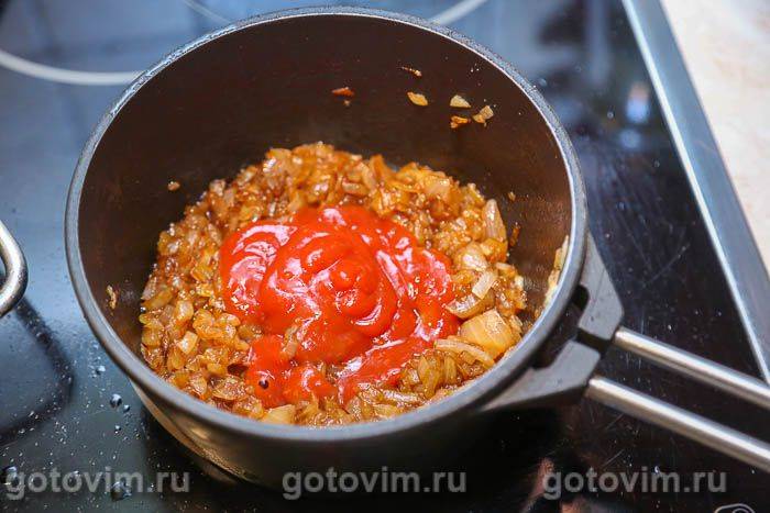 Качині ніжки в духовці, запечені під соусом барбекю, Крок 06