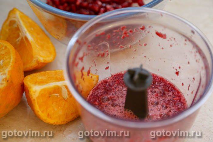 Качині ніжки в гранатовому соусі з грейпфрутом , Крок 04