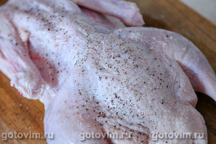 Фотографії рецепта Качка, запечена в рукаві з глазур'ю із соєвого соусу з медом та апельсиновим соком, 02 Качка, запечена в рукаві з глазур'ю із соєвого соусу з медом і апельсиновим соком, Крок 02