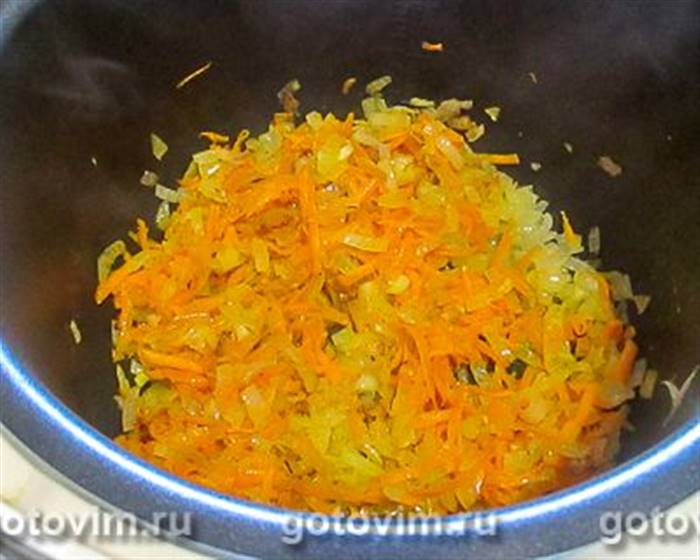 Картопля, тушкована з курячими сердечками в мультиварці, Крок 03