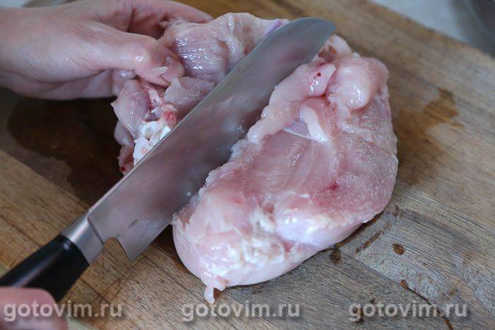 Котлети зі свинини та курки, Крок 01