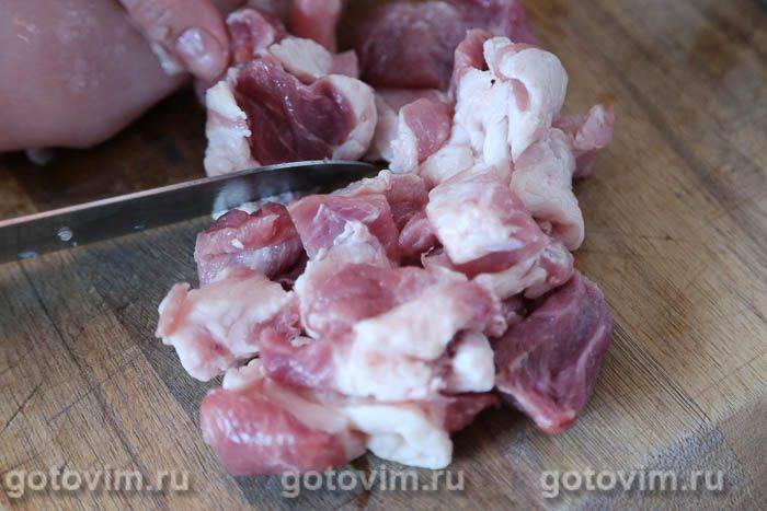 Котлети зі свинини та курки, Крок 02