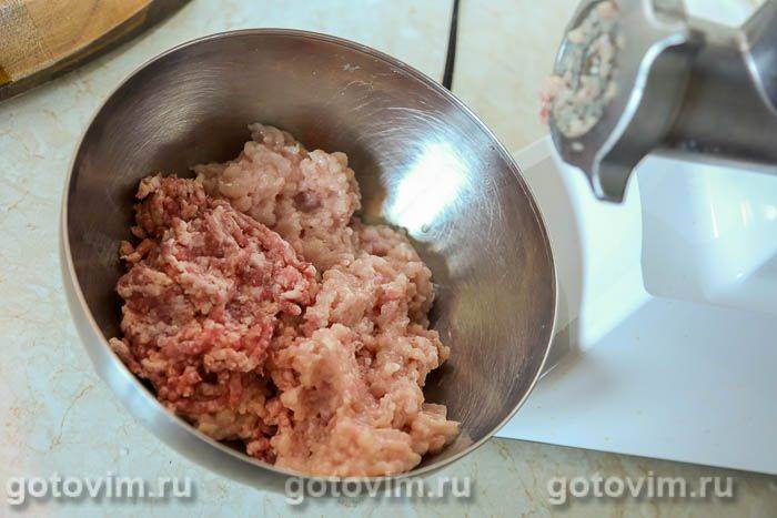 Котлети зі свинини та курки, Крок 03