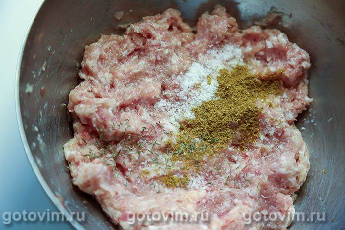 Котлети зі свинини та курки, Крок 04