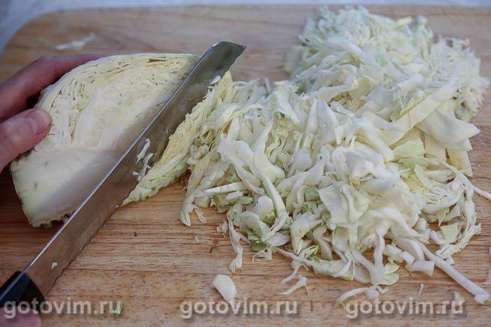 Фотографії рецепта Курячі шлунки, тушковані з картоплею та капустою, 02 Курячі шлунки, тушковані з картоплею і капустою, Крок 02